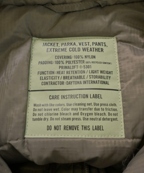 FREAK'S STORE（フリークスストア）ダウンジャケット/ダウンベスト 茶 サイズ:M メンズ/2200620819022