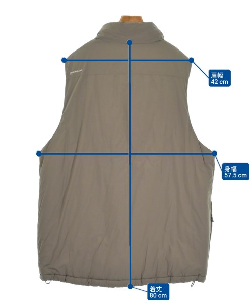 FREAK'S STORE（フリークスストア）ダウンジャケット/ダウンベスト 茶 サイズ:M メンズ/2200620819022