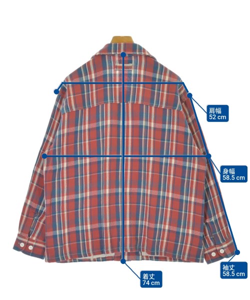 FREAK'S STORE（フリークスストア）カジュアルシャツ 赤 サイズ:L メンズ/2200663066025