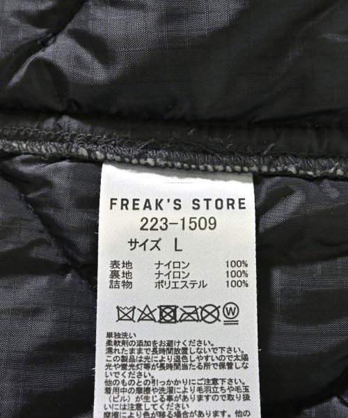 FREAK'S STORE（フリークスストア）ダウンコート 黒 サイズ:L メンズ/2200697756015