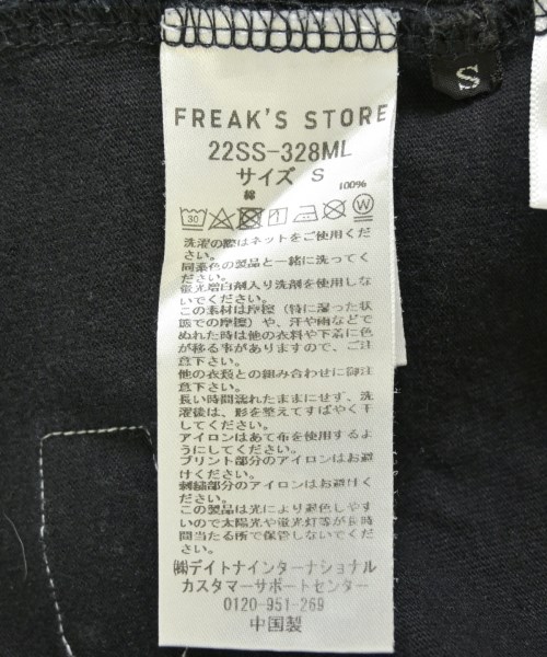 FREAK'S STORE（フリークスストア）Tシャツ・カットソー 黒 サイズ:S メンズ/2200695680015