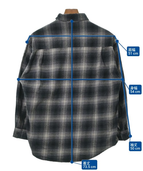 FREAK'S STORE（フリークスストア）カジュアルシャツ グレー サイズ:S メンズ/2200658920127