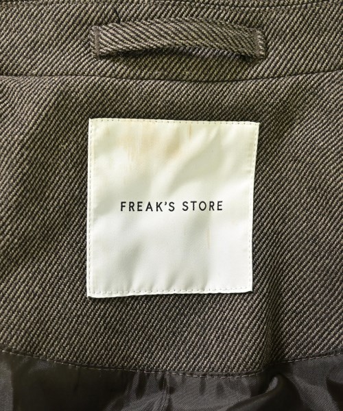 FREAK'S STORE（フリークスストア）ステンカラーコート 茶 サイズ:L メンズ/2200712042017