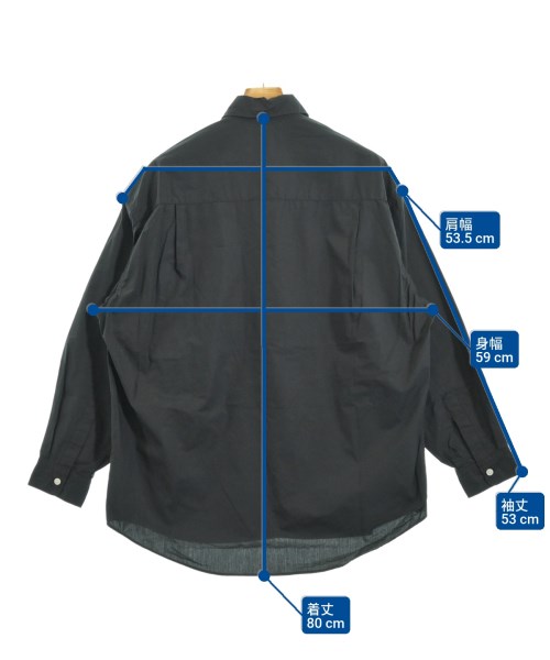 FREAK'S STORE（フリークスストア）カジュアルシャツ 黒 サイズ:M メンズ/2200640646080