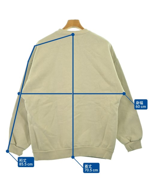 FREAK'S STORE（フリークスストア）スウェット ベージュ サイズ:F メンズ/2200641277023