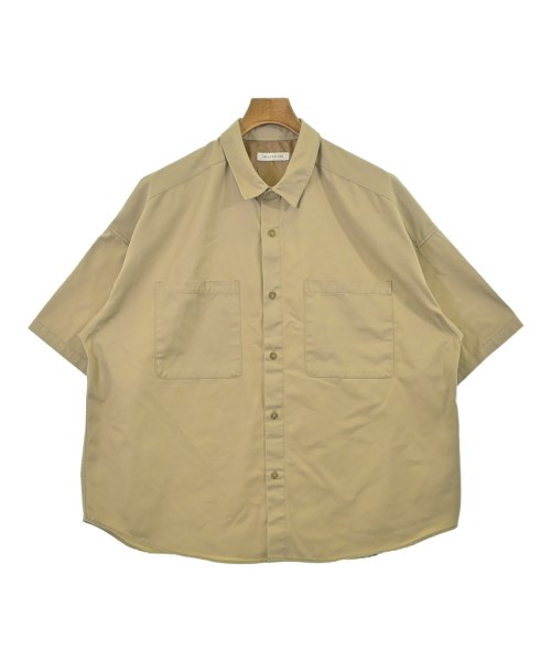 FREAK'S STORE(フリークスストア)カジュアルシャツ ベージュ サイズ:L/2200664770075