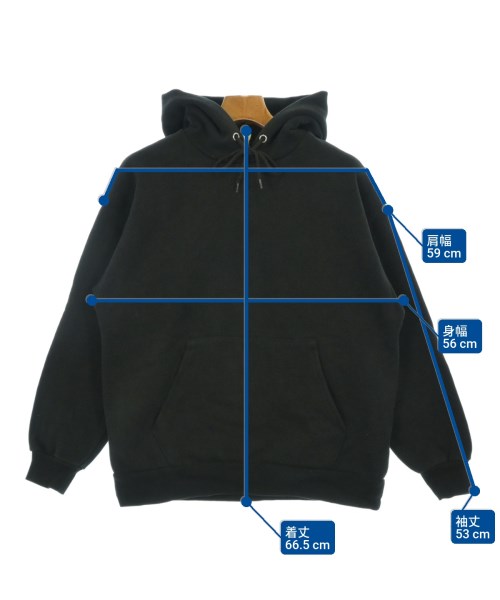 FREAK'S STORE（フリークスストア）パーカー 黒 サイズ:M メンズ/2200666486080