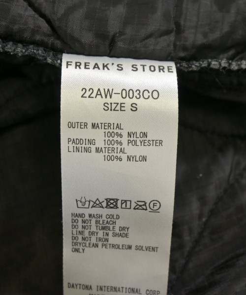 FREAK'S STORE（フリークスストア）モッズコート 黒 サイズ:S メンズ/2200730915010