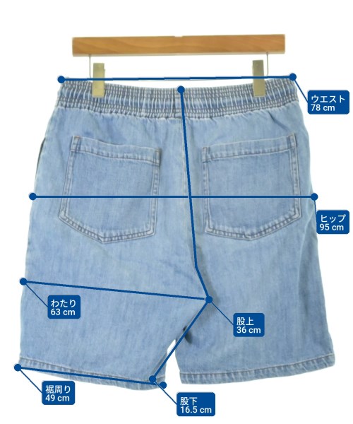 FREAK'S STORE（フリークスストア）ショートパンツ 青 サイズ:M メンズ/2200736744027