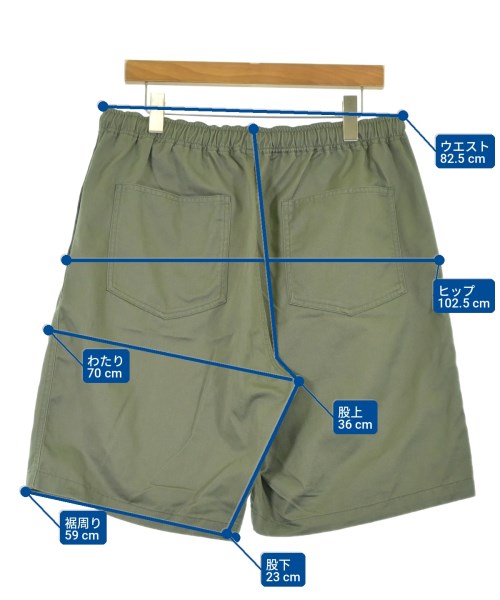FREAK'S STORE（フリークスストア）ショートパンツ カーキ サイズ:L メンズ/2200736744058