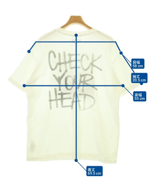 FREAK'S STORE（フリークスストア）Tシャツ・カットソー 白 サイズ:F メンズ/2200716245209