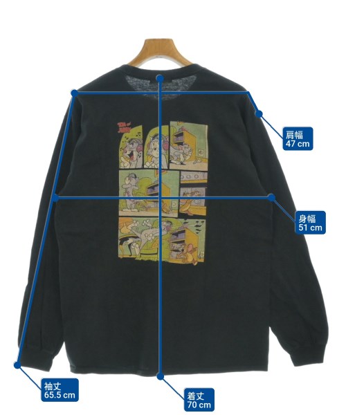 FREAK'S STORE（フリークスストア）Tシャツ・カットソー 黒 サイズ:F メンズ/2200682432054