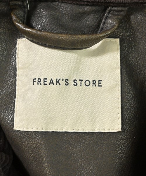 FREAK'S STORE（フリークスストア）ライダース 茶 サイズ:L メンズ/2200679507338