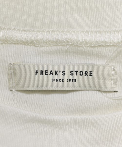 FREAK'S STORE（フリークスストア）Tシャツ・カットソー 白 サイズ:F メンズ/2200682862097