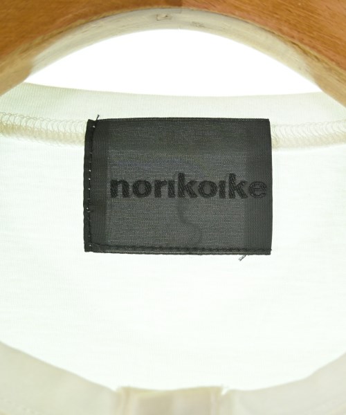 norikoike（ノリコイケ）Tシャツ・カットソー 白 サイズ:-(XS位) メンズ/2200718796105