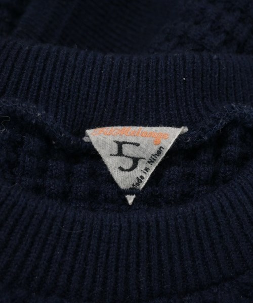 FilMelange（フィルメランジェ）ニット・セーター 紺 サイズ:5(XL位) メンズ/2200622421100