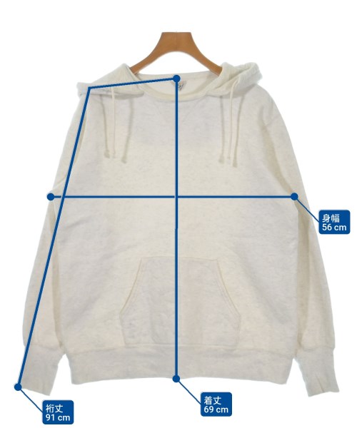 FilMelange（フィルメランジェ）パーカー 白 サイズ:5(XL位) メンズ/2200638950052