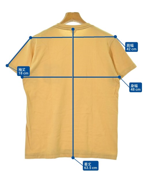 FilMelange（フィルメランジェ）Tシャツ・カットソー 黄 サイズ:4(L位) メンズ/2200643205185