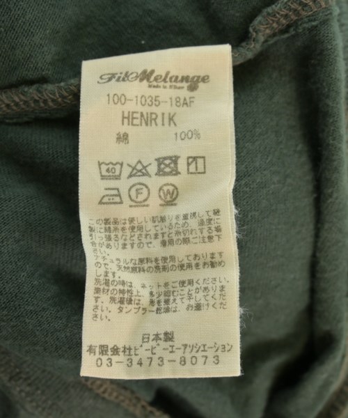 FilMelange（フィルメランジェ）Tシャツ・カットソー 緑 サイズ:4(L位) メンズ/2200698957077