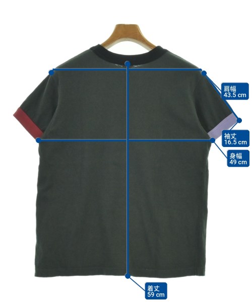 FilMelange（フィルメランジェ）Tシャツ・カットソー グレー サイズ:2(S位) メンズ/2200699063043