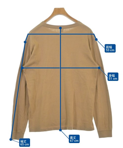 FilMelange（フィルメランジェ）Tシャツ・カットソー ベージュ サイズ:4(L位) メンズ/2200707904030