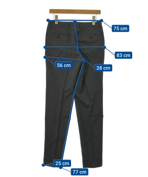 BLUE WORK（ブルーワーク）スラックス グレー サイズ:44(S位) メンズ/2200511492051