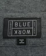 BLUE WORK（ブルーワーク）カジュアルシャツ グレー サイズ:S メンズ/2200635048028