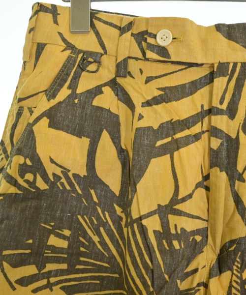 BLUE WORK（ブルーワーク）ショートパンツ 黄 サイズ:XS メンズ/2200639333052