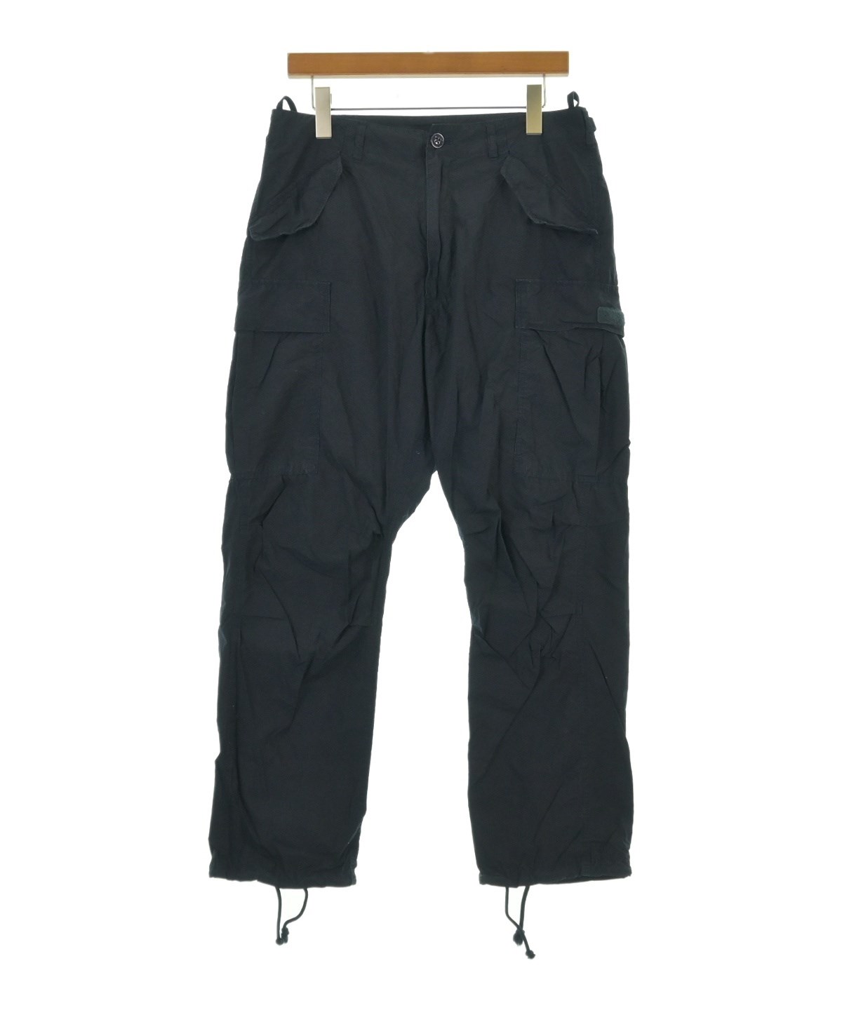 coco 中古 ワック WAAC メンズ パンツ 1(S) 青 ブルー ナイロン シンプル 薄手 春夏 coco 中古 ワック WAAC メンズ パンツ 1(S) 青 ブルー ナイロン
