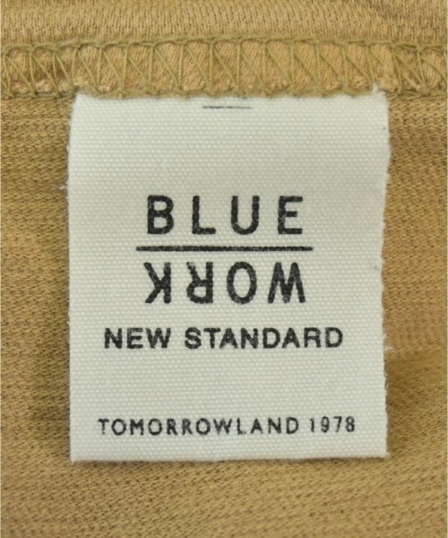 BLUE WORK（ブルーワーク）Tシャツ・カットソー ベージュ サイズ:S メンズ/2200615014111