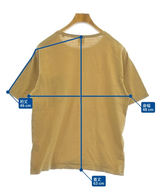 BLUE WORK（ブルーワーク）Tシャツ・カットソー ベージュ サイズ:S メンズ/2200615014111