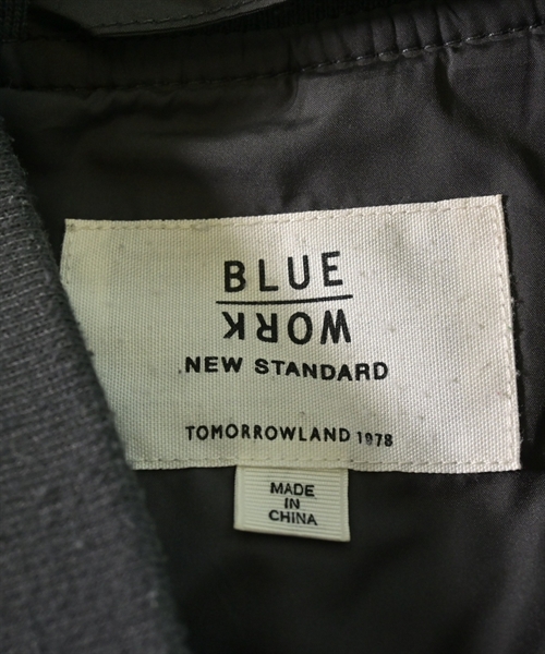 BLUE WORK（ブルーワーク）ブルゾン グレー サイズ:XS メンズ/2200615940014