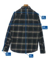 BLUE WORK（ブルーワーク）カジュアルシャツ 黒 サイズ:S メンズ/2200632544240