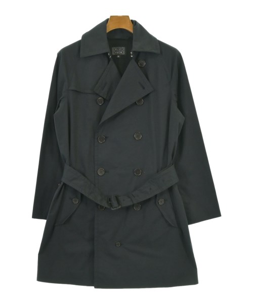 BLUE WORK(ブルーワーク)トレンチコート 紺 サイズ:XS/2200669159028