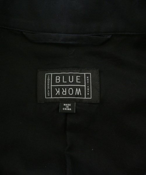BLUE WORK（ブルーワーク）トレンチコート 紺 サイズ:XS メンズ/2200669159028