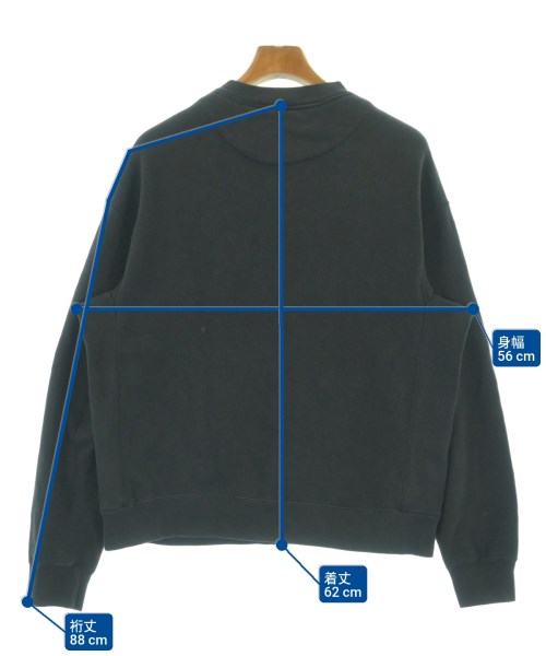 BLUE WORK（ブルーワーク）スウェット 黒 サイズ:XS メンズ/2200672673085