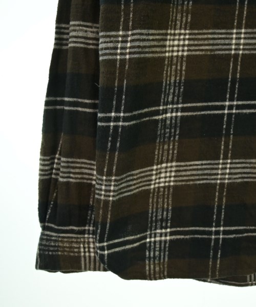 BLUE WORK（ブルーワーク）カジュアルシャツ 茶 サイズ:L メンズ/2200651614030