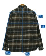 BLUE WORK（ブルーワーク）カジュアルシャツ 茶 サイズ:L メンズ/2200651614030