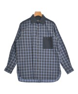 BLUE WORK（ブルーワーク）カジュアルシャツ 紺 サイズ:XS メンズ/2200657237035