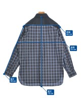 BLUE WORK（ブルーワーク）カジュアルシャツ 紺 サイズ:XS メンズ/2200657237035