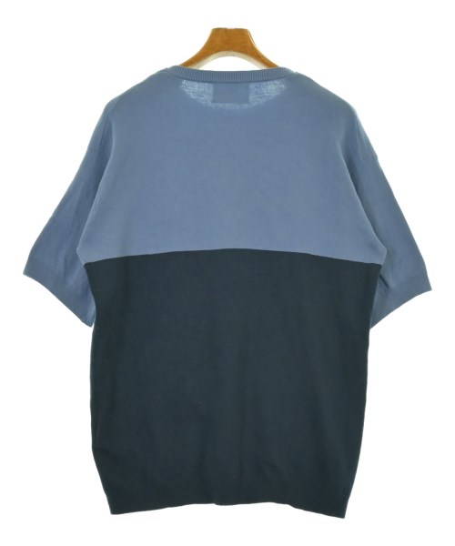 BLUE WORK（ブルーワーク）ニット・セーター 青 サイズ:M メンズ/2200658889097