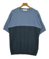 BLUE WORK（ブルーワーク）ニット・セーター 青 サイズ:M メンズ/2200658889097