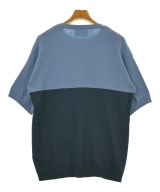 BLUE WORK（ブルーワーク）ニット・セーター 青 サイズ:M メンズ/2200658889097