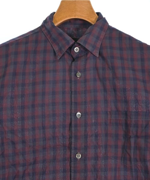 BLUE WORK（ブルーワーク）カジュアルシャツ 赤 サイズ:1(S位) メンズ/2200643891029