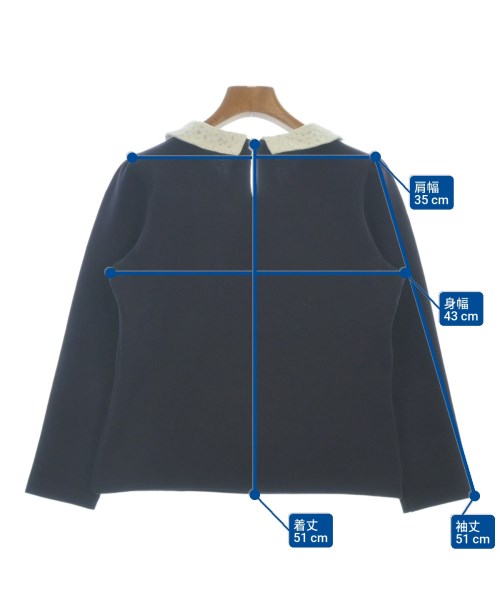 Bon mercerie de anatelier（ボンメルスリードアナトリエ）ニット・セーター 紺 サイズ:-(M位) レディース/2200628414137