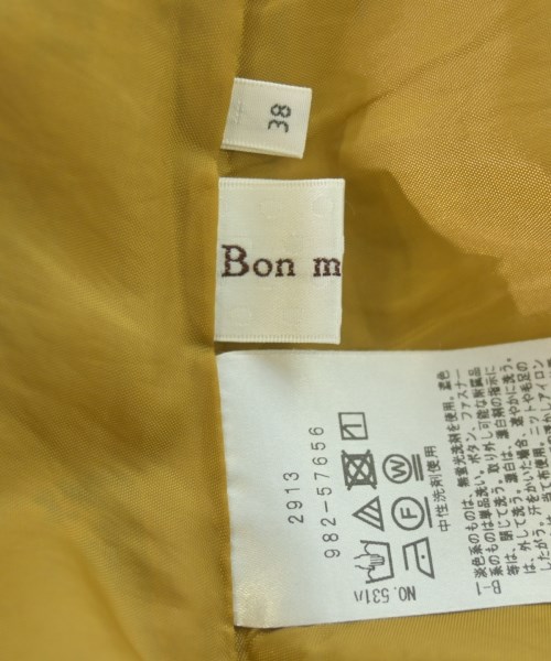 Bon mercerie de anatelier（ボンメルスリードアナトリエ）ワンピース 黄 サイズ:38(M位) レディース/2200645243017