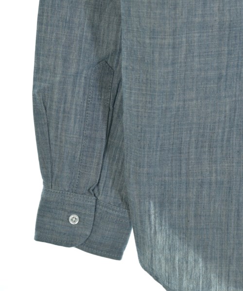 DISTRICT（ディストリクト）カジュアルシャツ 青 サイズ:L メンズ/2200620917193