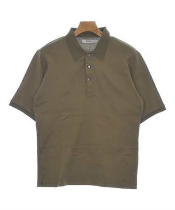 DISTRICT（ディストリクト）ポロシャツ カーキ サイズ:M メンズ