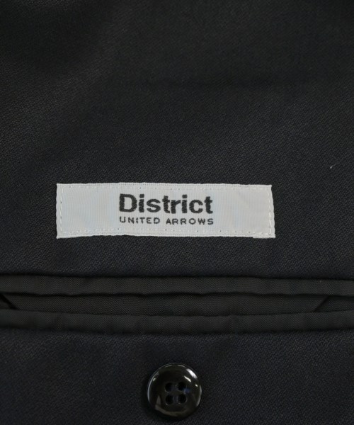 DISTRICT（ディストリクト）テーラードジャケット 黒 サイズ:48(L位) メンズ/2200640073213