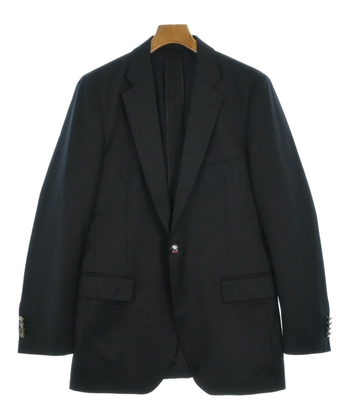 DISTRICT（ディストリクト）テーラードジャケット 黒 サイズ:48(L位